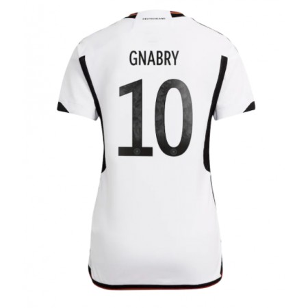 Duitsland Serge Gnabry 10 Dames Thuisshirt WK voetbal 2022